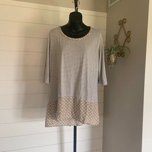 Multi Patterned Blouse